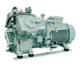 Воздушный компрессор WP400-2 с водяным охлаждением производительностью 366 куб.м/час