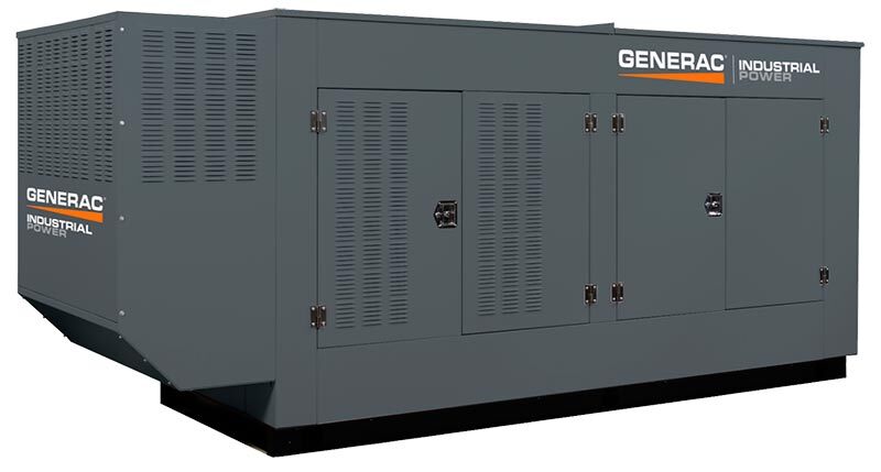 Газовый электрогенератор Generac модель SG120 150кВА 14.2l