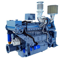 Судовой двигатель модель WD10C278-18